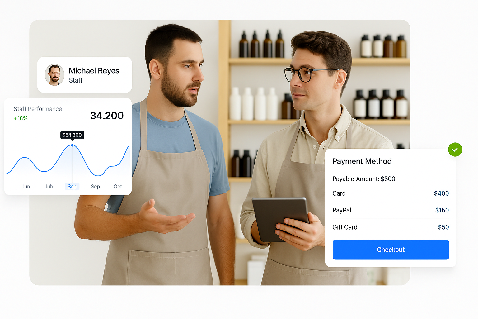 Cost Saving Features Interface